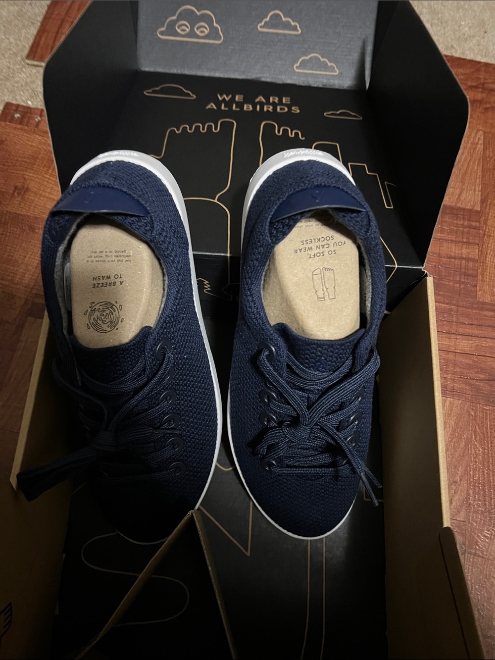 Allbirds Tree Pipers , Moonrise women’s 10 navy blue - Picture 7 of 13